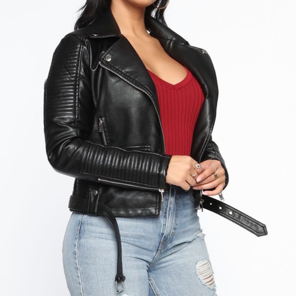 PU Leather Jacket